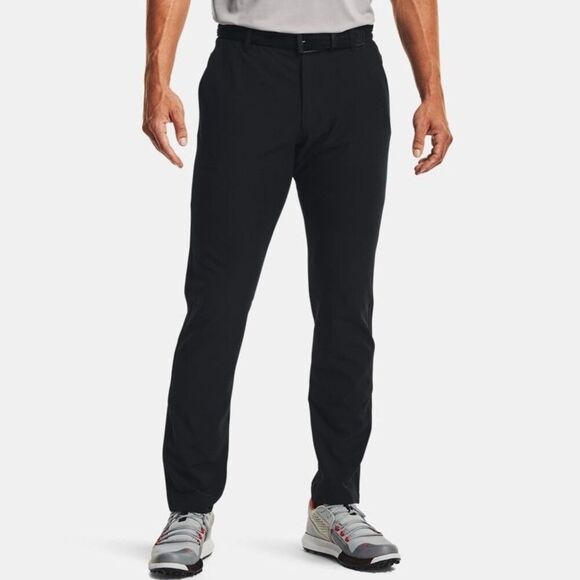 Under Armour 1364410-001 Men's Sz 36x32 Black Golf Drive Tapered Pants - Picture 10 of 11